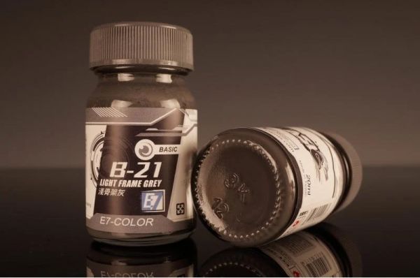 E7-COLOR（B-21）淺骨架灰 