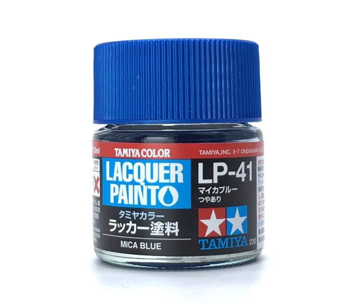 TAMIYA 田宮 硝基 LP-41 亮光 雲母藍 Mica Blue 10ml 