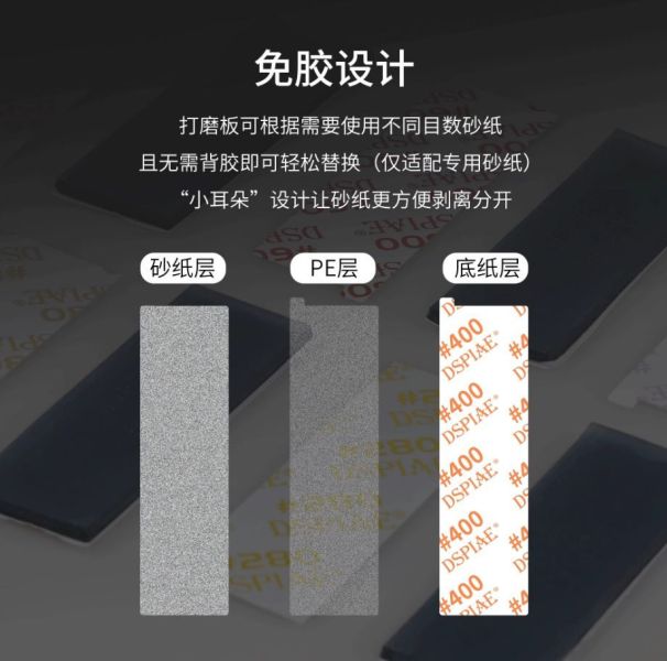 DSPIAE 迪斯派 FS-S01 低番數 柔性打磨補充組 迪斯派