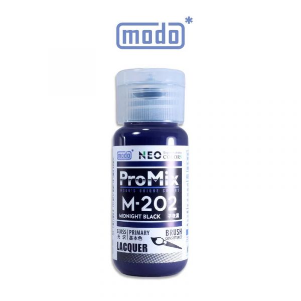 modo摩多製造所 NEO M-202 M202 子夜黑 30ML 模型漆 