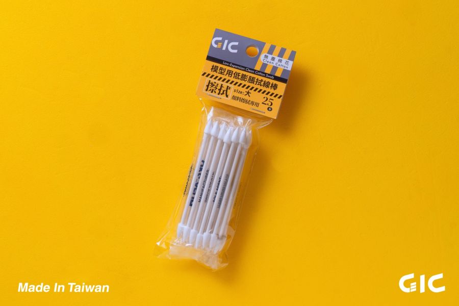 GIC TC-11 低膨脹拭線棒 棉花棒 1入25支 (大) 