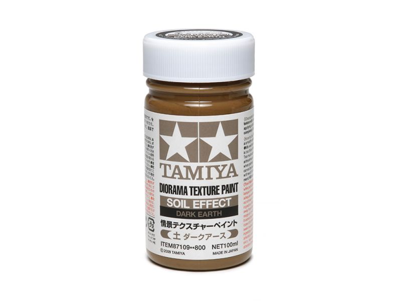 TAMIYA 田宮 情景表現塗料泥（土 深土色）100ml #87109 