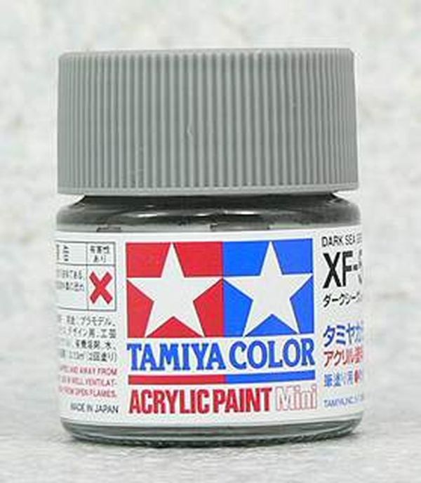 TAMIYA 田宮 水性 XF-54 消光 深海灰 Dark Sea Grey 10ml 