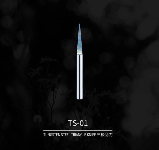DSPIAE 迪斯派 TS-01 鎢鋼三棱刮刀合模線修模刮刀 迪斯派