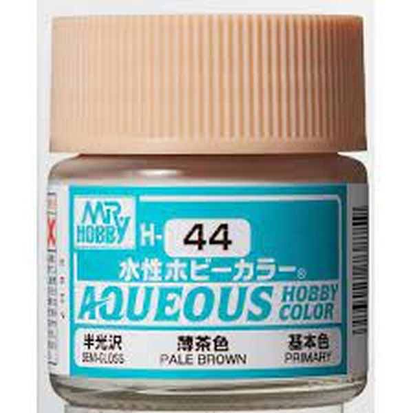 GUNZE 環保水性漆 H44 半光澤 薄茶色 10ml 