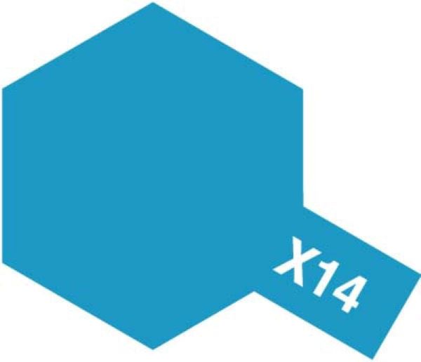 TAMIYA 田宮 油性 X-14 亮光 天空藍 Sky Blue 10ml 