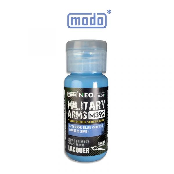 modo摩多製造所 NEO M-392 M392 蘇聯內飾藍色 30ML 模型漆 modo摩多製造所 NEO M-392 M392 蘇聯內飾藍色 30ML 模型漆
