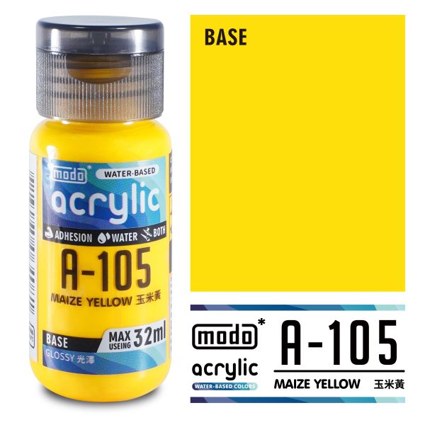 modo摩多製造所 水漆 A-105 玉米黃 32ml 