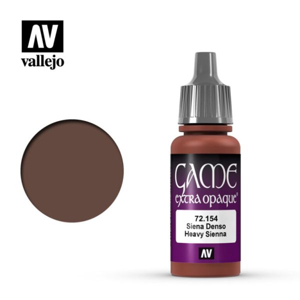Acrylicos Vallejo AV水漆 遊戲色彩 Game Color 105 72154 重赭色（不透明漆） Heavy Siena 17 ml 