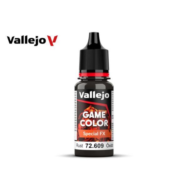 Acrylicos Vallejo AV水漆 遊戲色彩 Game Color 72609 銹色 Rust 