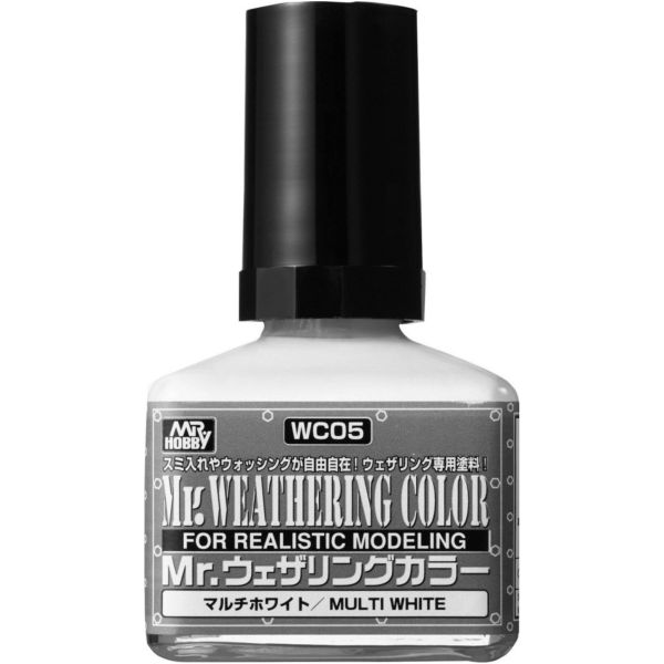 GUNZE 油性舊化液 WC05 白色 40ml 