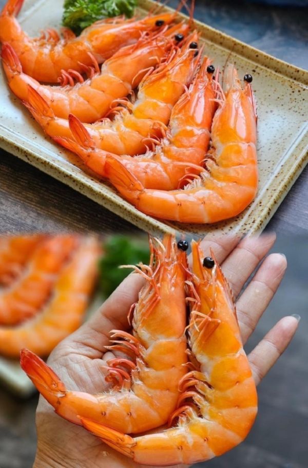 超大【熟白蝦 】30/40 