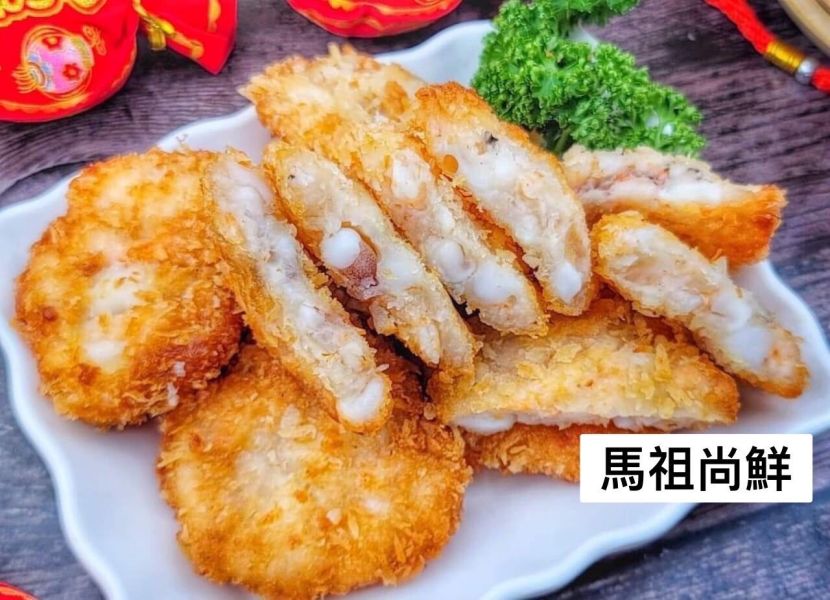 澎湖花枝蝦排每盒290元    每盒（500g/10片） 