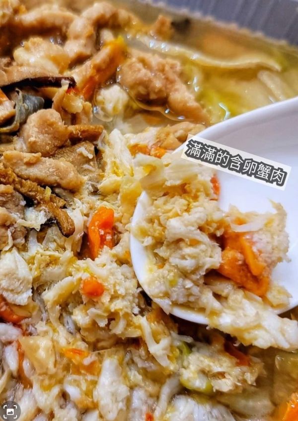 富美蟹肉蟹卵西魯肉⭕️每盒300元 (每盒850g 2-3人份) 