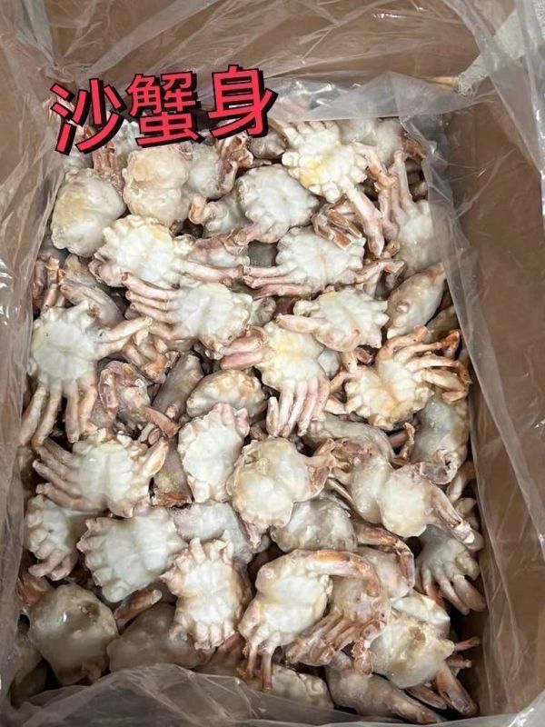 沙蟹身 整箱販售1700元（10公斤） 