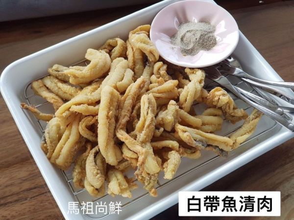 台灣白帶魚清肉每包200元【包裝規格】: 每包1000g 