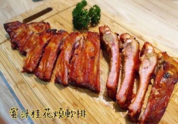 蜜汁桂花燒軟排 