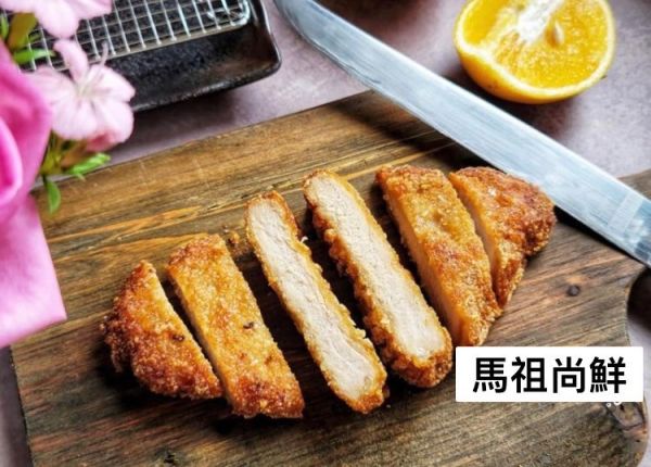 極厚日式氣炸豬排1片75元  5片以上每片70元  【包裝規格】: 160g/片  【產地】：台灣 