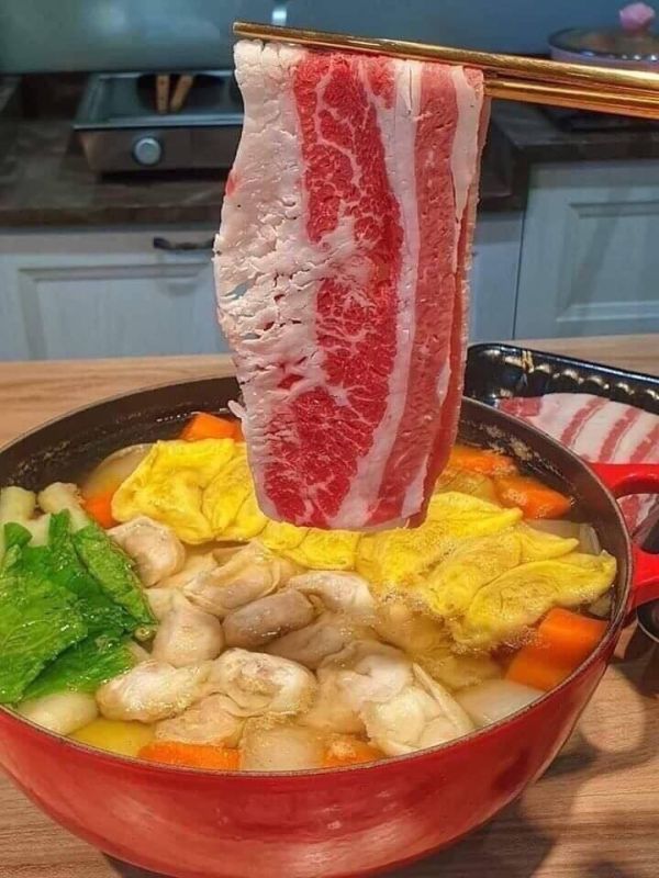 美國安格斯牛五花肉片（美福） 