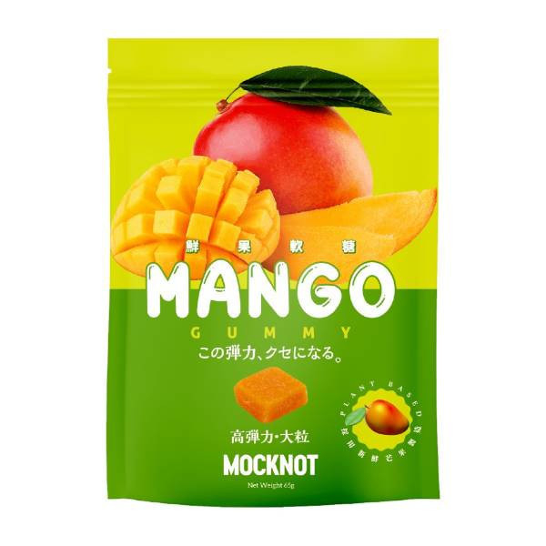 試蔬看｜Mocknot鮮果軟糖(芒果)65g 