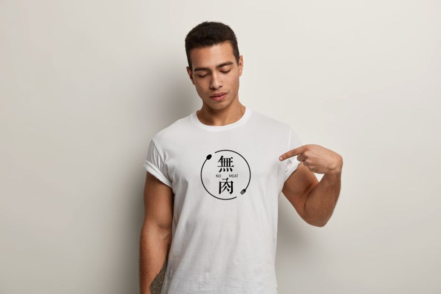 無肉經典款｜白色 