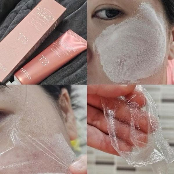 PESTLO T3嬰兒膠原蛋白撕拉水光面膜 