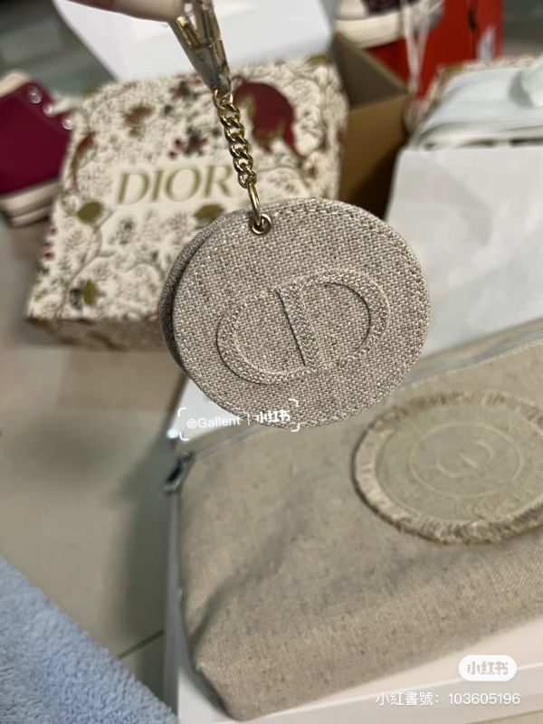 Dior棉麻鏡吊飾♡ 