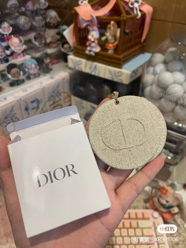 Dior棉麻鏡吊飾♡ 