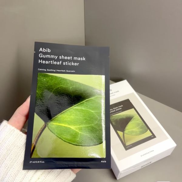 豆肌修復-Abib口香糖魚腥草面膜 
