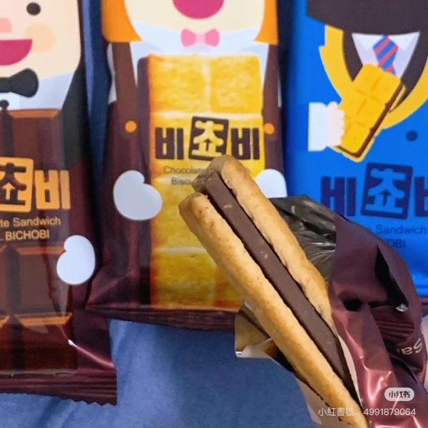 ORION巧克力夾心餅乾，一盒5枚 