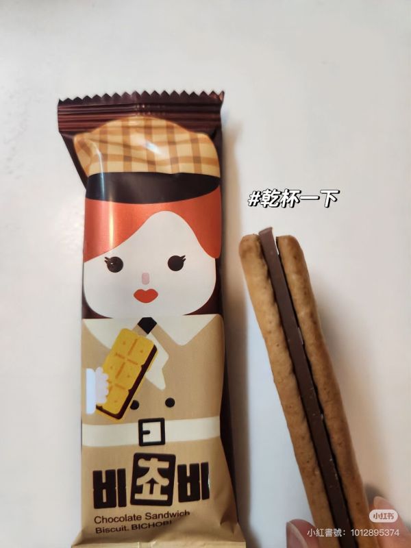 ORION巧克力夾心餅乾，一盒5枚 