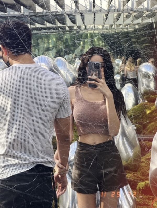 大奶有胸墊 羊羔絨保暖背心 