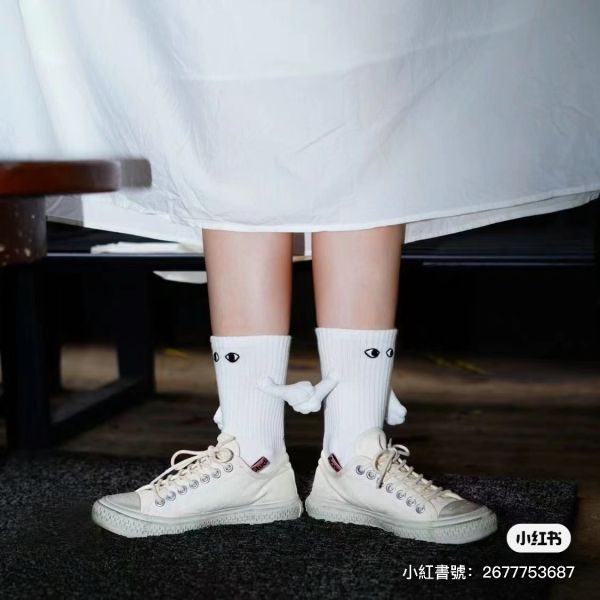 ♡磁吸牽手襪 