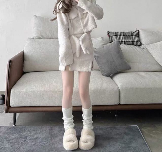 針織襪套-堆堆襪 