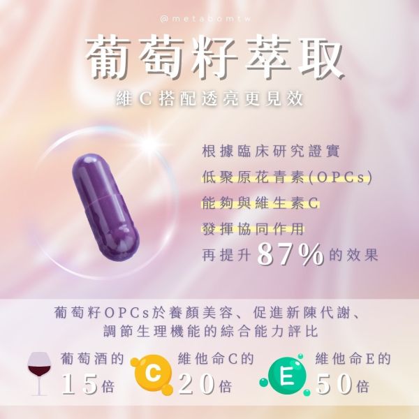 MetaBom 梓光白C膠囊（透亮管理） 