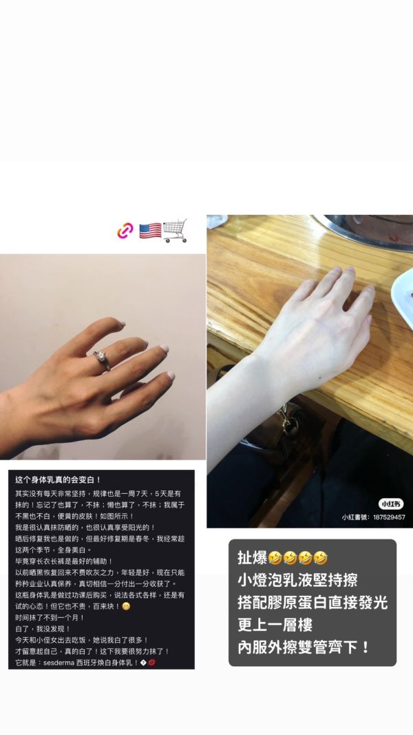 范冰冰同款-Sesderma小燈泡身體乳液 