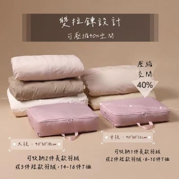 買一送一！旅行收納壓縮袋 