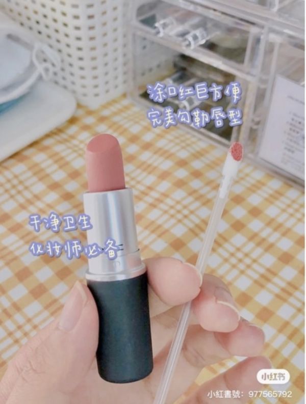 眼妝修改神器-植絨奈米棉籤/一次性唇刷 