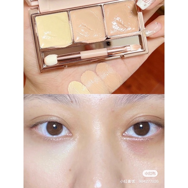 鐵盤王♡EVERBAB三色遮瑕 