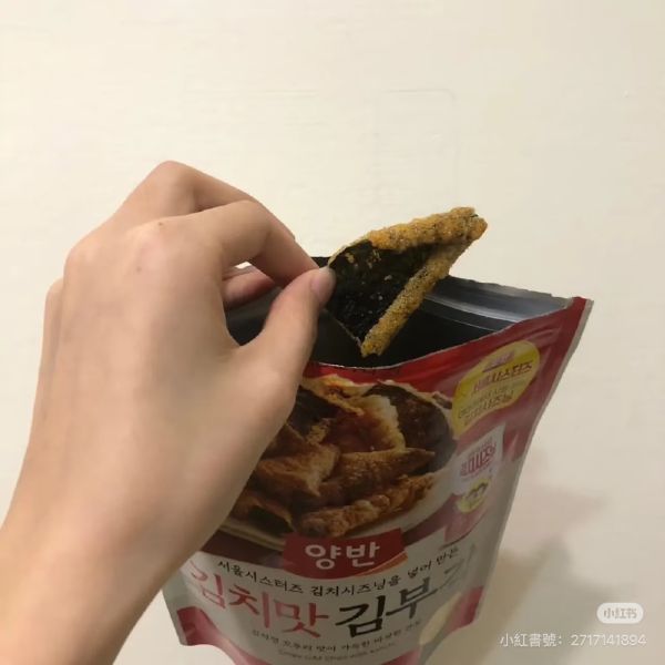 超刷嘴-兩班炸海苔脆片（泡菜/原味）50g 