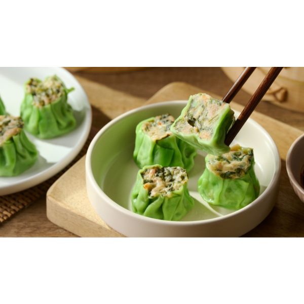 禎祥 素食薺菜燒賣 600g (約30粒)(蛋奶素)/素食港式點心/冷凍配送 冷凍素食薺菜燒賣, 蔬菜燒賣, 港式素食點心, 健康素食, 蛋奶素, 冷凍食品, 餐點配送, 素食餐點, 台灣素食, 美味素食