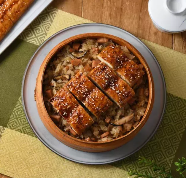 紘裕善齋  浦燒鰻御飯 (蛋素)  『冷凍配送』 