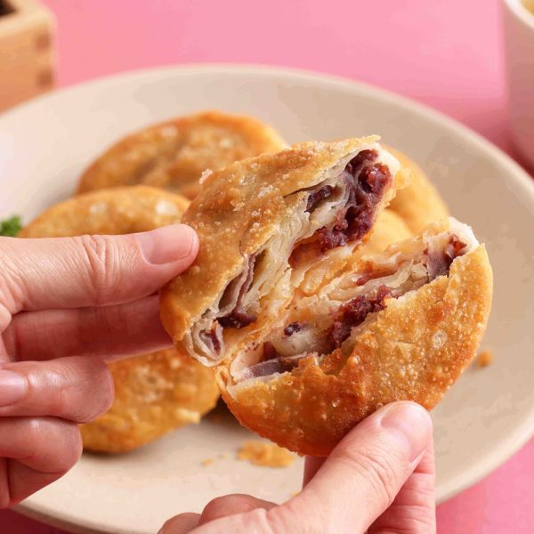 全鴻 紅豆酥餅 (純素) 素食者也能享受美味酥餅！ 素食酥餅『低溫配送』 全鴻紅豆酥餅, 純素酥餅, 健康甜點, 減油甜點, 低油酥餅, 素食者甜點, 美味酥餅, 純素配方, 低溫配送, 酥脆紅豆餅