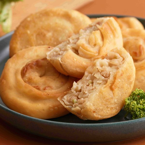 全鴻  蘿蔔絲酥餅 (純素) 素食者也能享受美味酥餅！ 素食酥餅『低溫配送』 全鴻, 蘿蔔絲酥餅, 純素, 減油, 健康, 素食點心, 酥脆, 低油, 冷凍即煎, 素食者