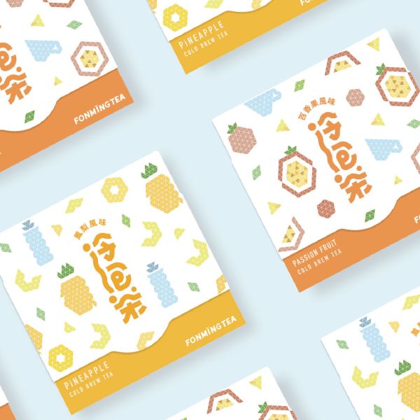 Pineapple/Passion Fruit Flavored Cold Brew Tea Bags cold brew tea, pineapple tea, passion fruit tea, tropical tea, green tea blend, summer drinks, tea twin pack, Taiwanese tea, fruit tea gift set, 冷水茶、パイナップルティー、パッションフルーツティー、台湾茶、フルーツ緑茶、夏のお茶、ティーバッグセット、お茶