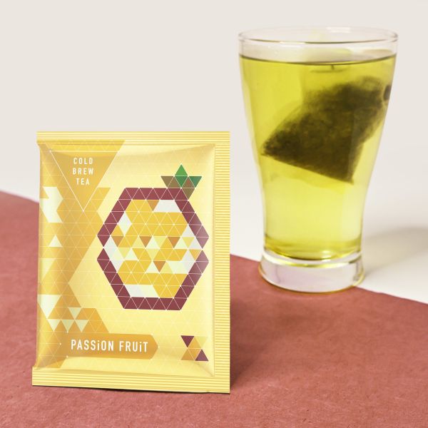 百香果冷泡茶包 12入盒裝 Passion Fruit Cold Brew Tea Bags水果香甜+蒸菁綠茶 清爽零卡 冷泡茶,鳳梨,風味茶,水果,臺南,創新,名產,特色風味,百香果,快速沖泡,特調,氣泡水,文博會,新品,台南味道