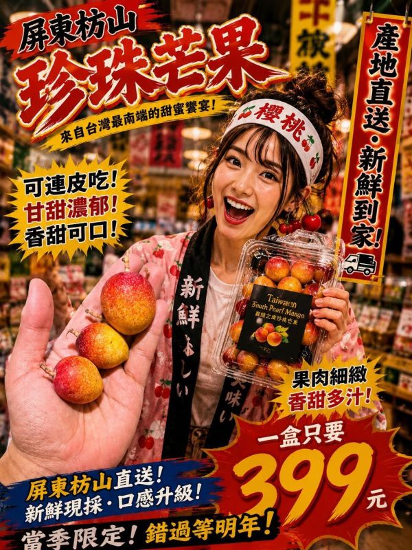 [營養滿滿]屏東珍珠芒果 屏東珍珠芒果