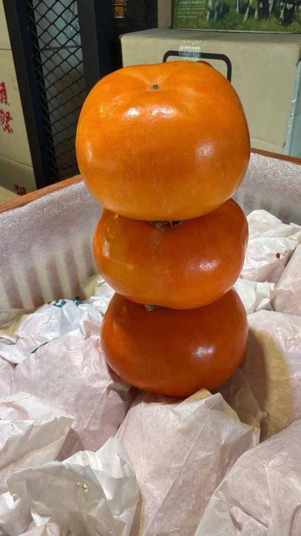 [綿軟香甜風味濃郁]台灣梨山高海拔蜜甜柿 台灣梨山高海拔蜜甜柿