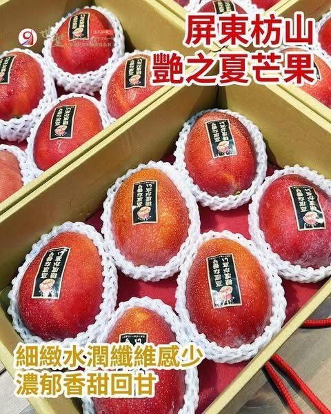 [汁多豐富濃郁香甜][整箱規格]屏東枋山艷之夏愛文芒果 珍珠芒果,迷你芒果,愛文芒果,枋山芒果,艷之夏芒果