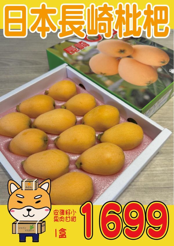 [甘甜可口]日本長崎枇杷 日本長崎枇杷